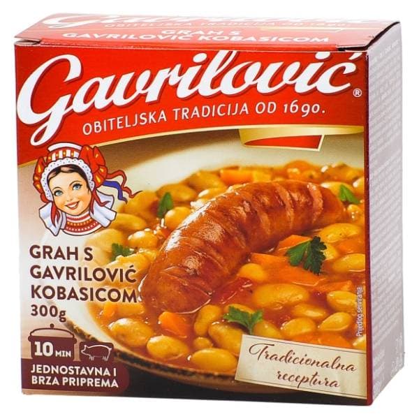 GAVRILOVIĆ grah s Gavrilović kobasicom 300g 0