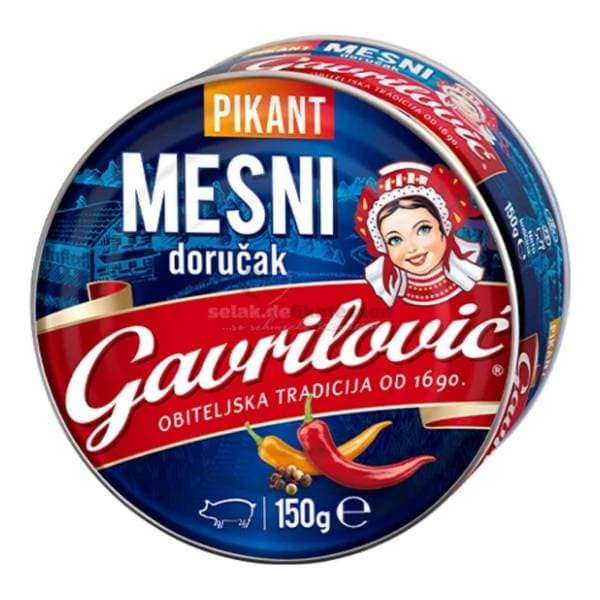 GAVRILOVIĆ Mesni doručak pikant 150g 0