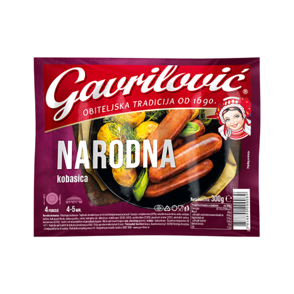 GAVRILOVIĆ narodna kobasica 300g 0