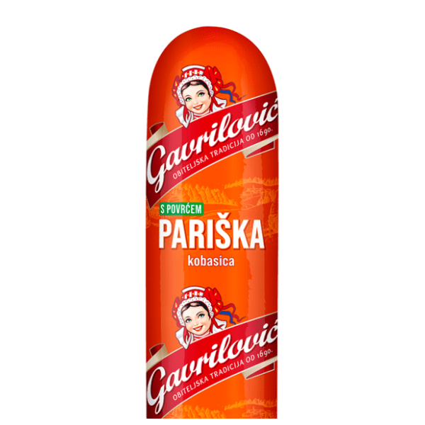 GAVRILOVIĆ Pariška kobasica s povrćem 1kg 0