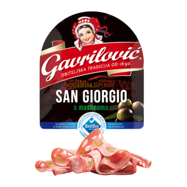 GAVRILOVIĆ San Giorgio mortadela s maslinama kg 0
