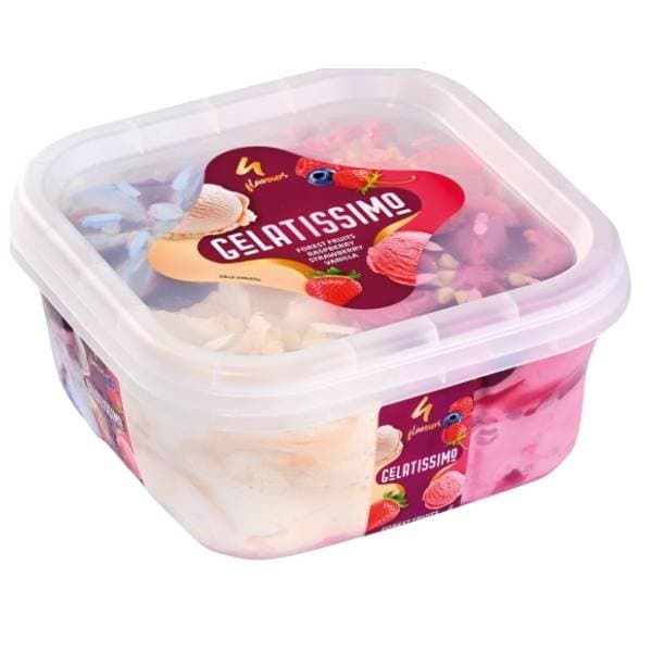 GELATISSIMO šumsko voće malina jagoda vanilija sladoled 1650ml 0