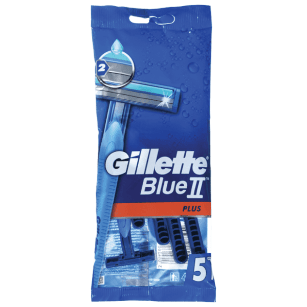 GILLETTE Blue II plus brijač 5kom 0