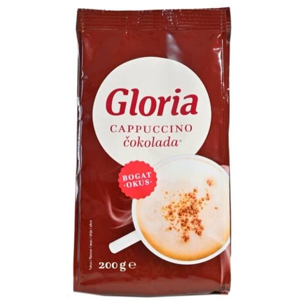 GLORIA Cappuccino čokolada instant kava 200g 0
