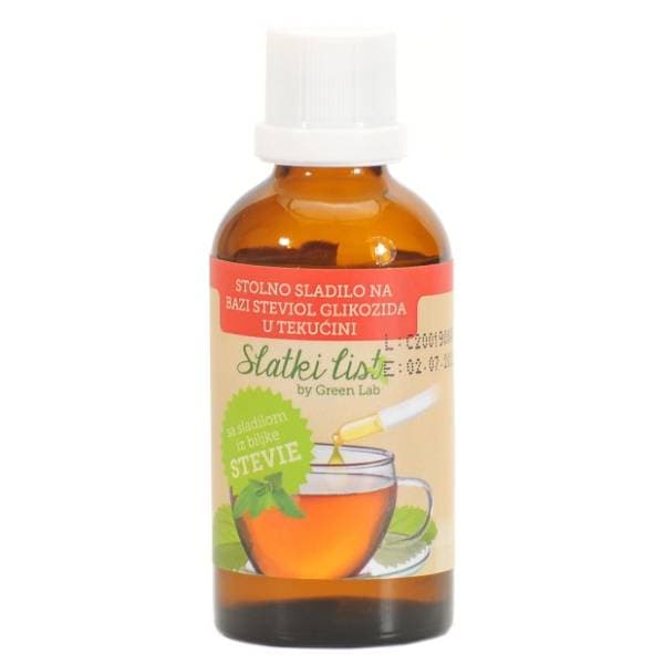 GREEN LAB stevia slatki list 50ml 0