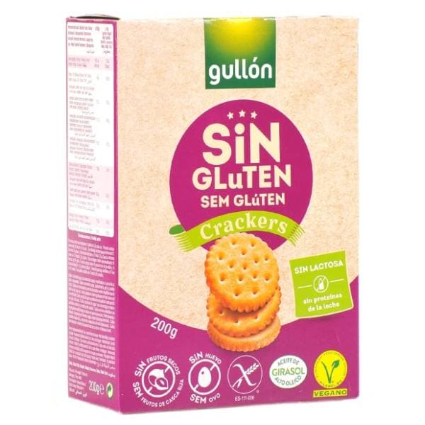 GULLON krekeri bez glutena 200g 0