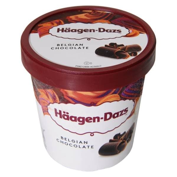 HAAGEN DAZS belgijska čokolada sladoled čaša 460ml 0