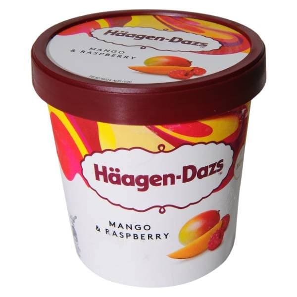 HAAGEN DAZS mango i malina sladoled čaša 460ml 0