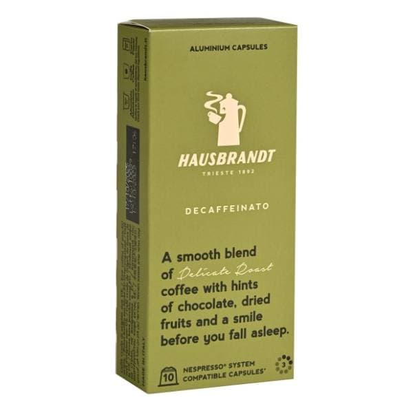 HAUSBRANDT Decaffeinato bez kofeina 10kom 50g 0