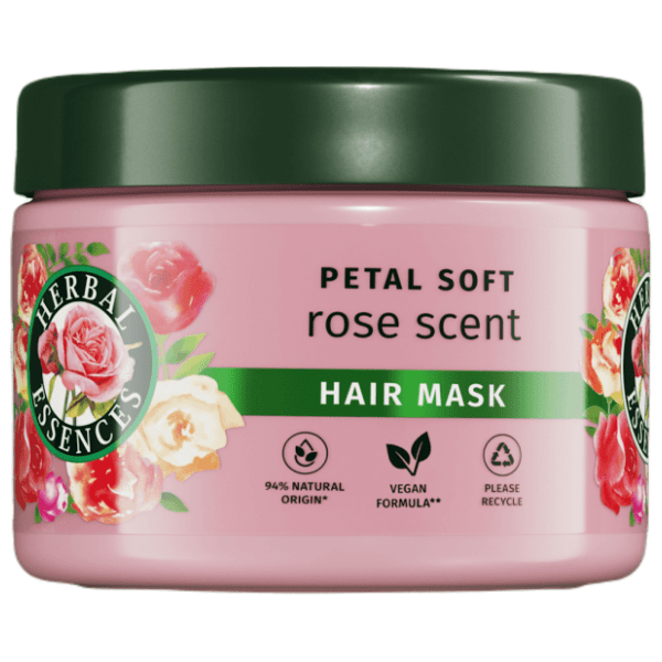 HERBAL ESSENCES Petal rose maska za kosu rose 300ml 0