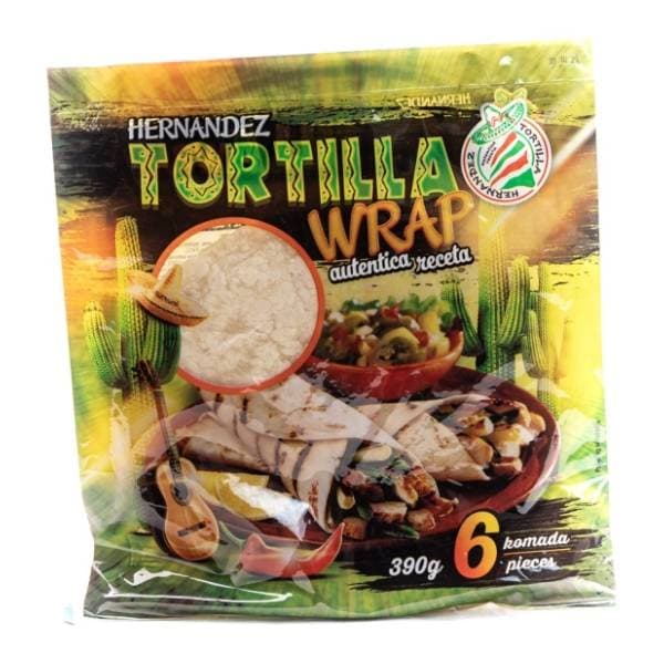 HERNANDEZ tortilje 25cm 6/1 390g 0
