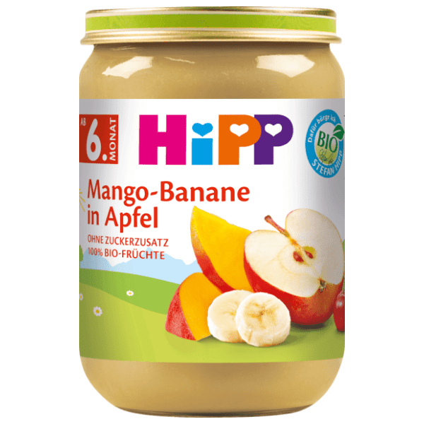 HIPP Bio kašica jabuka mango banana 190g 0