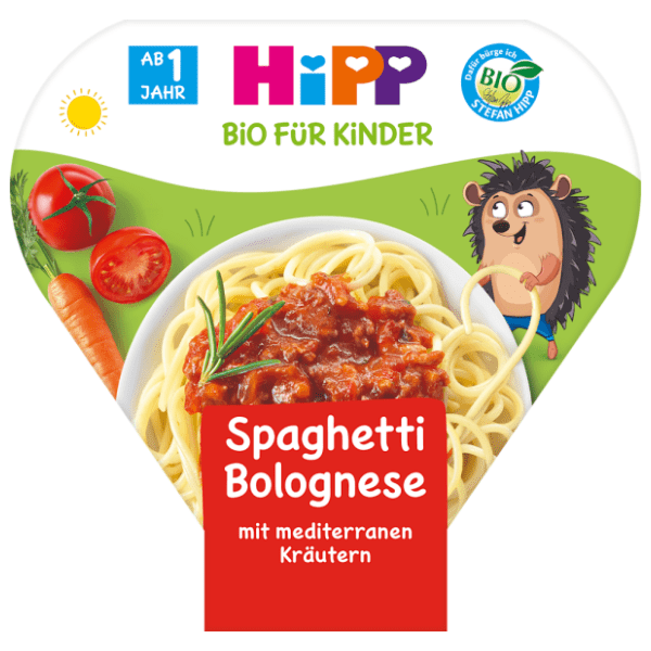 HIPP Bio obrok spaghetti bolognese 250g 0