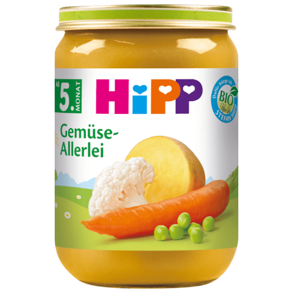 HIPP kašica mlado povrće 190g 0