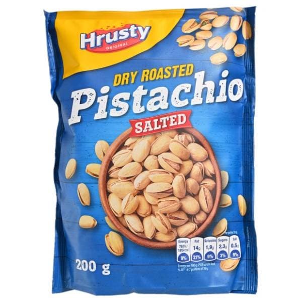 HRUSTY pistaći prženi 200g 0