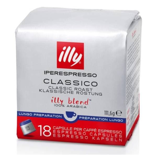 ILLY IperEspresso Classico Lungo 18kom 111,6g 0
