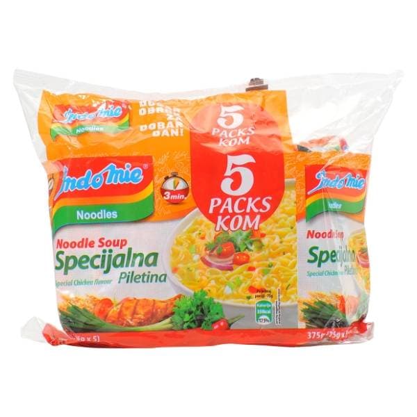 INDOMIE Instant juha piletina s tjesteninom 5x75g 0