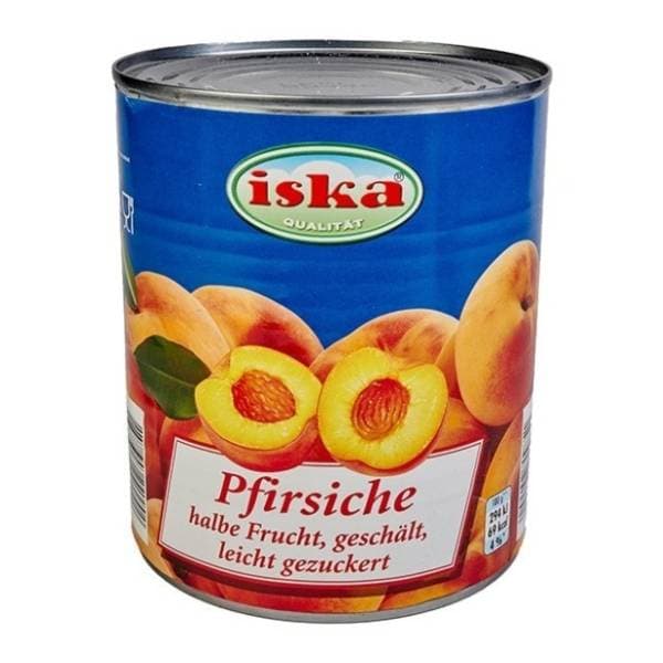 ISKA kompot breskva polovice 820g 0