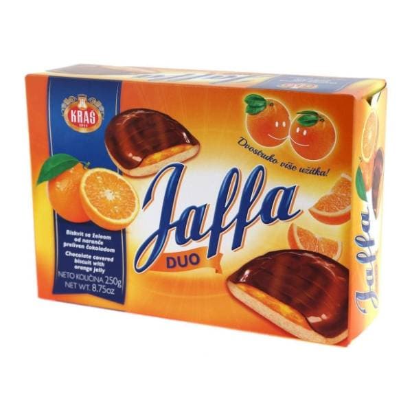 JAFFA Duo biskvit naranča 250g 0