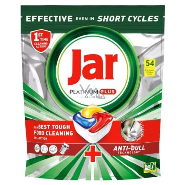 JAR Platinium Plus tablete za pranje posuđa 54/1 0