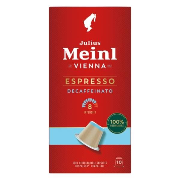 JULIUS MEINL Espresso Decaffeinato 10kom 56g 0