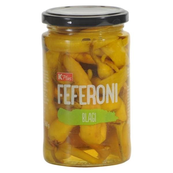 K PLUS feferoni blagi 160g 0