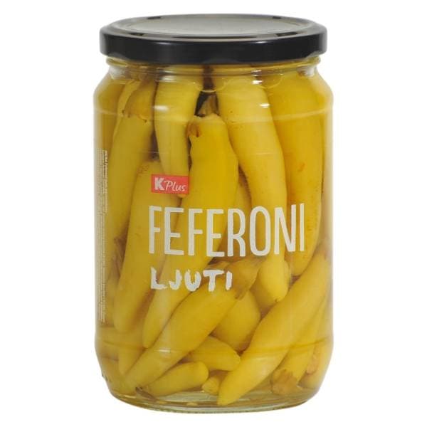 K PLUS feferoni ljuti 300g 0