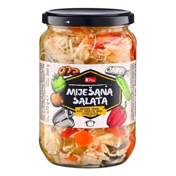K PLUS miješana salata 360g 0
