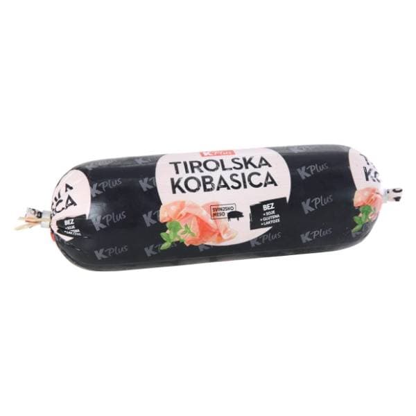 K PLUS Tirolska kobasica 500g 0