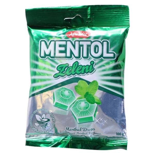 KANDIT Mentol zeleni bomboni 100g 0