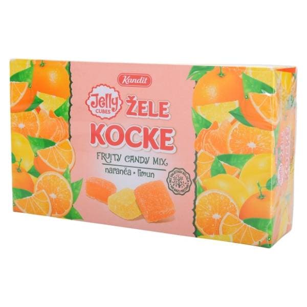 KANDIT bomboni žele kocke 320g 0