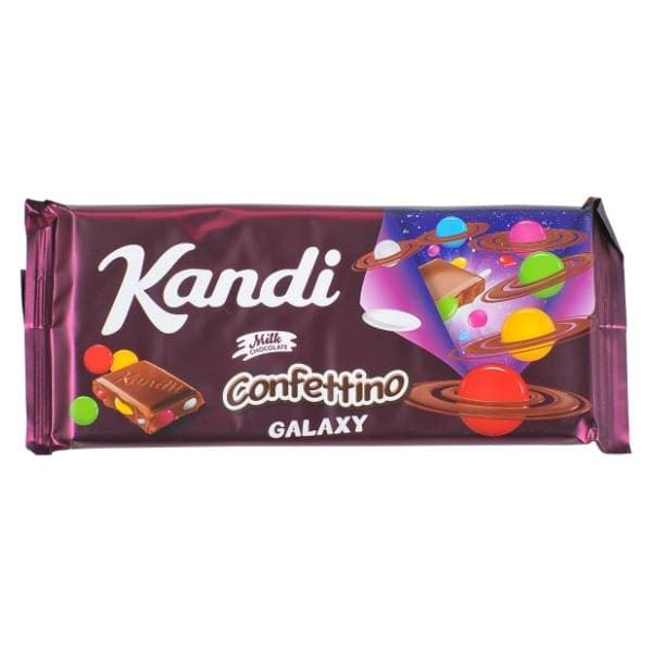 KANDIT Confettino galaxy čokolada s draže proizvodom 100g 0