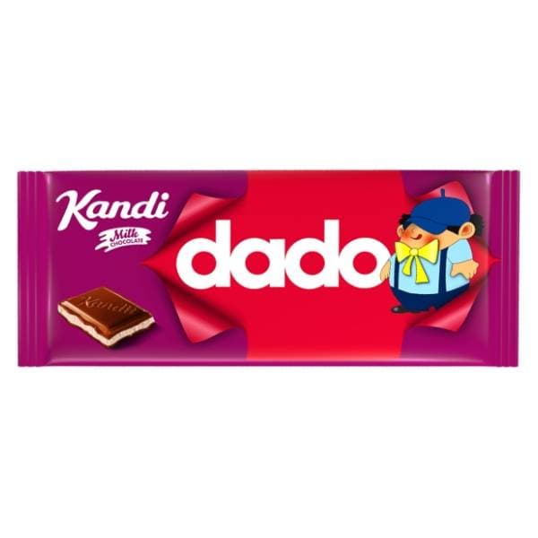 KANDIT Dado mliječna čokolada 90g 0