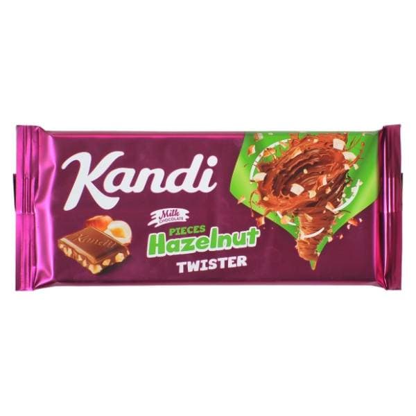 KANDIT Twister mliječna čokolada lješnjak 80g 0