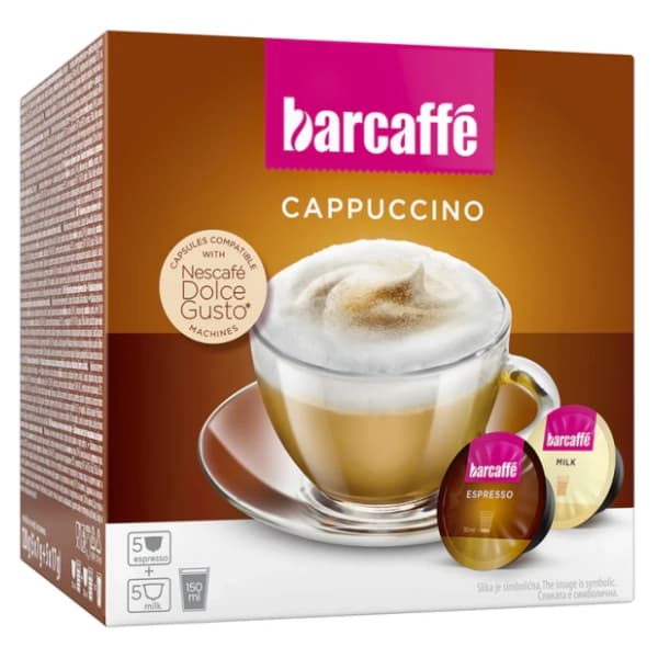 Kapsule PERFETTO Cappuccino 120g Barcaffe 0