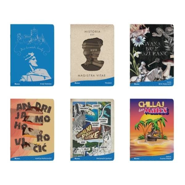 KARBON bilježnica A4/D 1kom 0