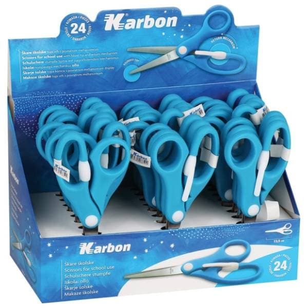 KARBON školske škare 1kom 0