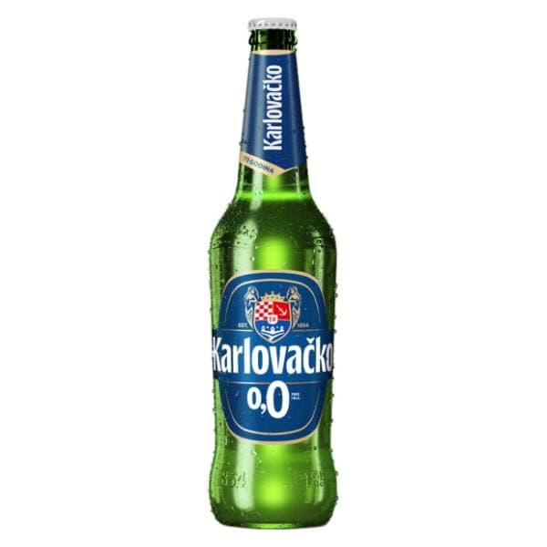 KARLOVAČKO Svijetlo bezalkoholno pivo 0,5l 0