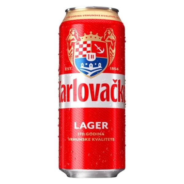 KARLOVAČKO Svijetlo pivo limenka 0,5l 0