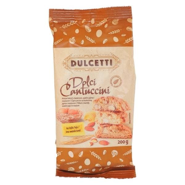 DULCETTI Dolci Cantuccini keks 200g 0