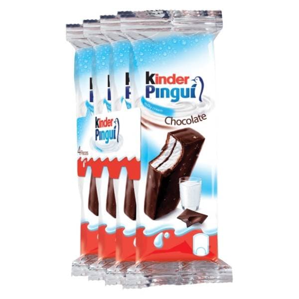 KINDER Pingui čokoladice 4pack 120g 0