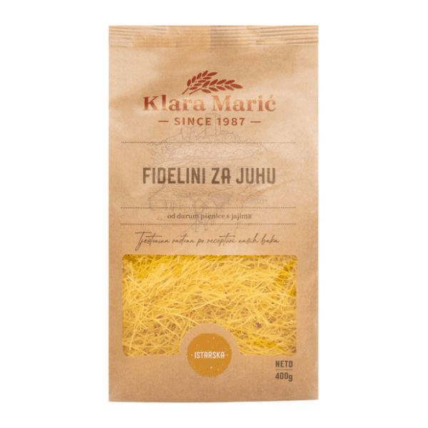 KLARA MARIĆ fidelini za juhu s jajima 400g 0