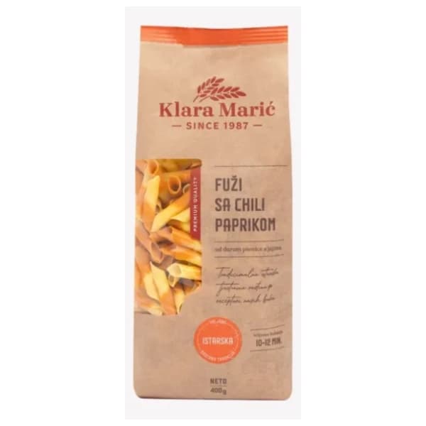 KLARA MARIĆ Fuži sa chilli paprikom 400g 0
