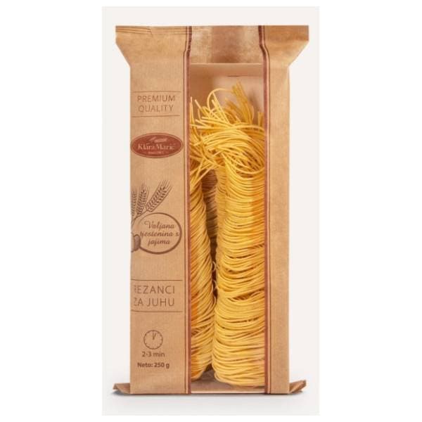 KLARA MARIĆ rezanci za juhu s jajima 400g 0