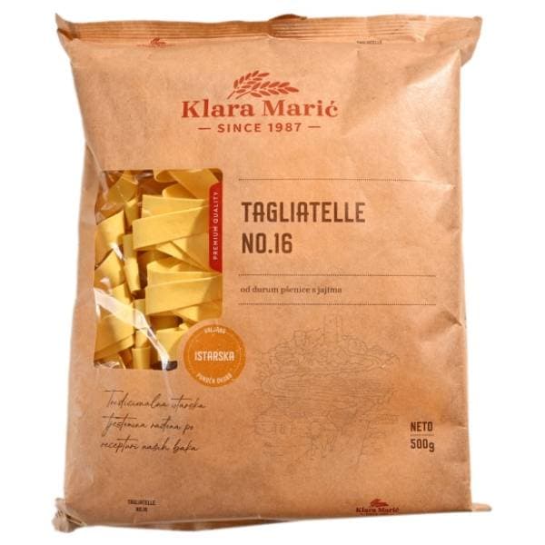KLARA MARIĆ Tagliatelle domaće široke lazanje 500g 0