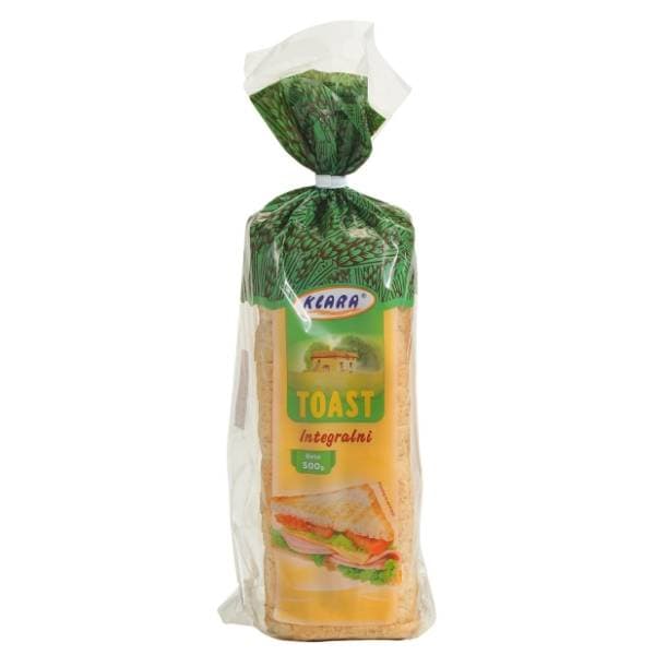 KLARA toast integralni 500g 0