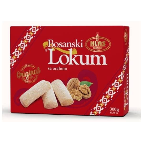 KLAS Bosanski lokum orah 300g 0