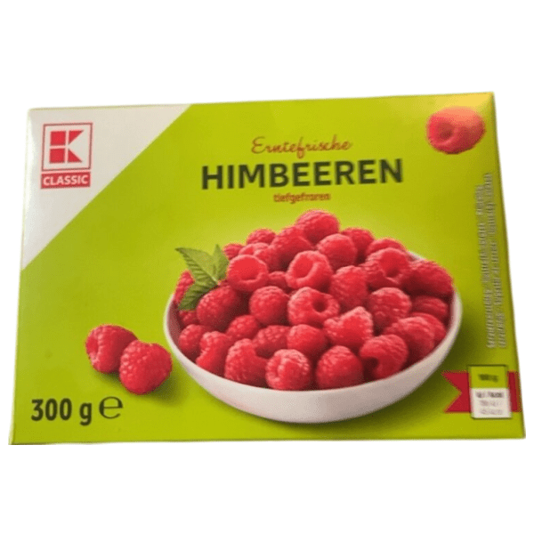 KLC smrznute maline 300g 0