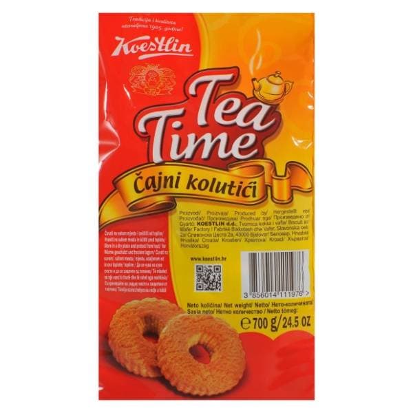 KOESTLIN Tea Time čajni kolutići classic 700g 0