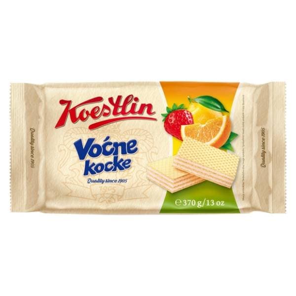KOESTLIN Voćne kocke napolitanke 370g 0